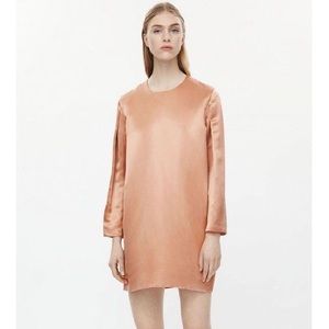 COS Silk Dress With Long Sleeves.